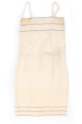 Lot 180 - A Jeanne Lanvin couture ivory chiffon bridal...
