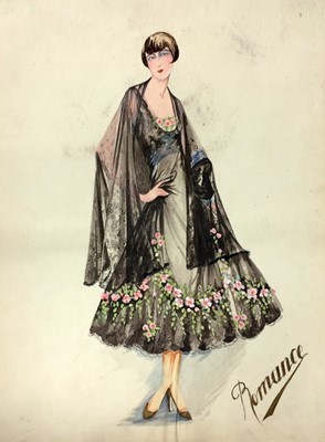 Lot 169 - A rare and important Boué Soeurs Robe de Style...