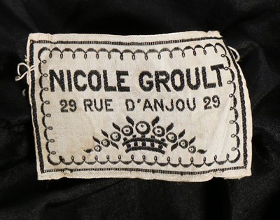 Lot 171 - A rare Nicole Groult evening gown, 1923, woven...