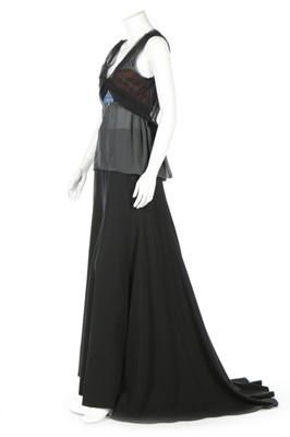 Lot 43 - A Lanvin silk evening ensemble, Winter 2005,...