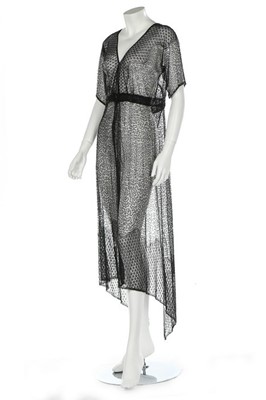 Lot 52 - A beaded tunic circa 1918 and jacket late...