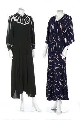 Lot 24 - A group of day and evening wear, 1930s-40s,...