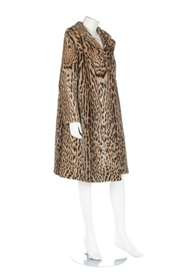 Lot 69 - A Ben Field ocelot coat, 1958-60, un-labelled,...