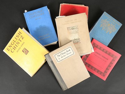 Lot 451 - A group of books relating to costume and...
