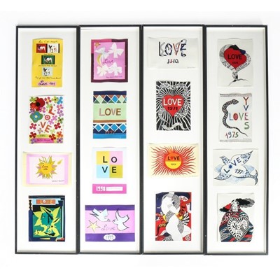 Lot 16 - A collection of framed and mounted Yves Saint...
