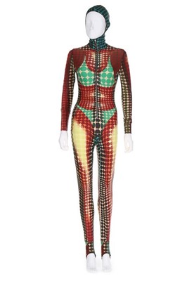 Lot 223 - A Jean-Paul Gaultier 'Mad Max' hooded body...