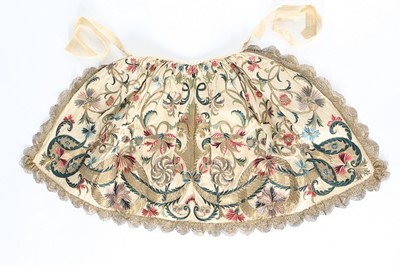 Lot 42 - The Bentinck Apron, English, circa 1720-30, of...