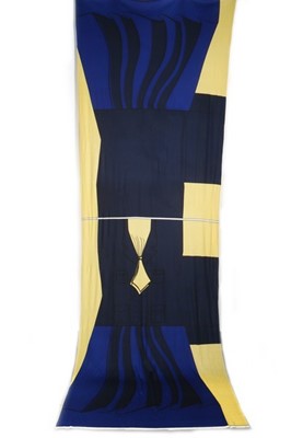 Lot 97 - A Roberta di Camerino uncut trompe l'oeil wool-...