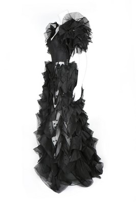 Lot 89 - An early Madeleine de Rauch pleated tulle...