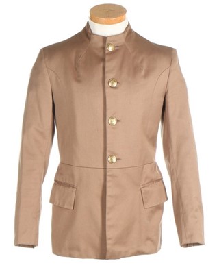 Lot 129 - A Mr Fish taupe wool jacket, circa 1966,...