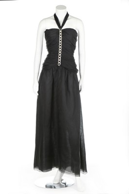 Lot 200 - A Givenchy couture silk organza gown, 1980s,...