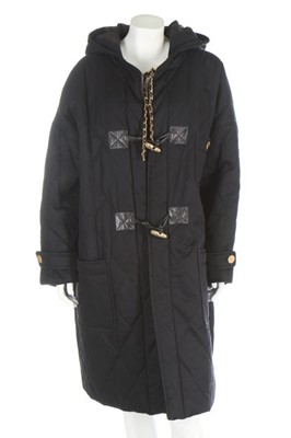Lot 206 - A Chanel quilted parka, modern, un-labelled...