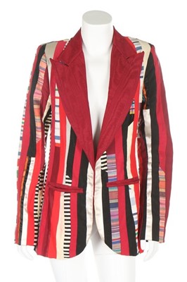Lot 247 - A Granny Takes A Trip man's patchwork blazer,...