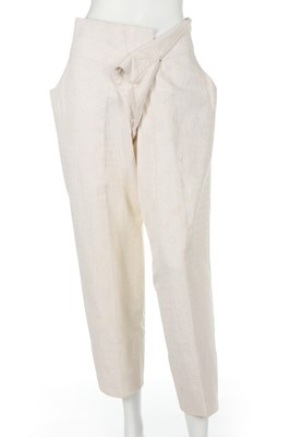Lot 271 - A good pair of Westwood/McLaren white cotton...