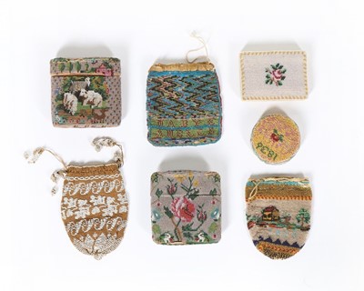 Lot 299 - An interesting group of beadwork, late...