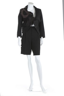 Lot 223 - A Comme des Garçons de-constructed patchwork...