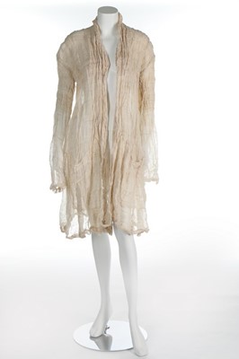 Lot 225 - A rare Issey Miyake shrunk Kibira or Dune coat,...