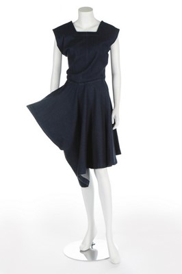 Lot 233 - A Comme des Garçons denim dress with...