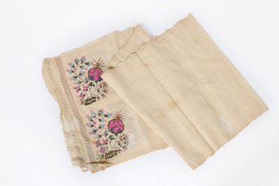 Lot 349 - A collection of Ottoman embroidered hand...