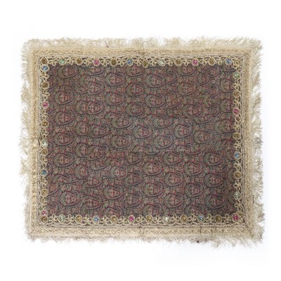 Lot 352 - Two Termeh panels, Persian, learly 20th...