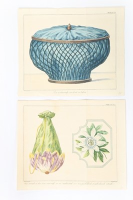 Lot 168 - A group of hand coloured engravings for...