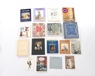 Lot 170 - Books mainly relating to 18th century fashion,...