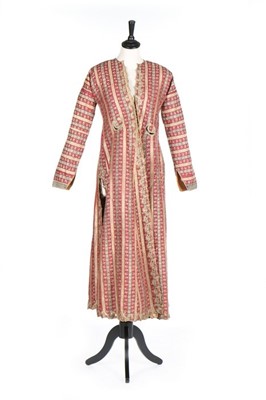 Lot 356 - A woman's anteri robe, Ottoman, 1820s-30s,...