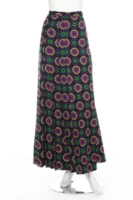 Lot 25 - Three Yves Saint Laurent printed wool maxi...