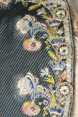 Lot 26 - A man's elaborately embroidered court coat,...