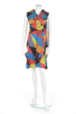 Lot 216 - An Issey Miyake 'Figure 8' pleated polyester...