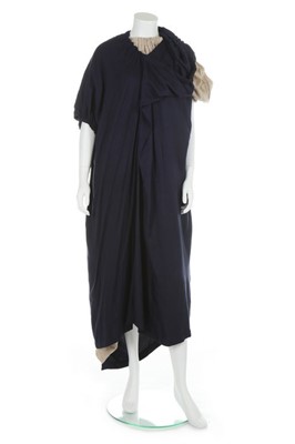 Lot 183 - A Comme des Garçons ecru linen tunic and...