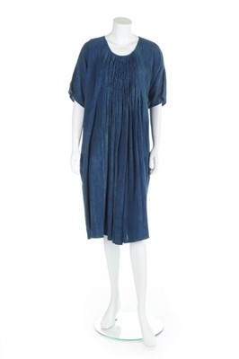 Lot 199 - An early Comme des Garons indigo-dyed cotton...