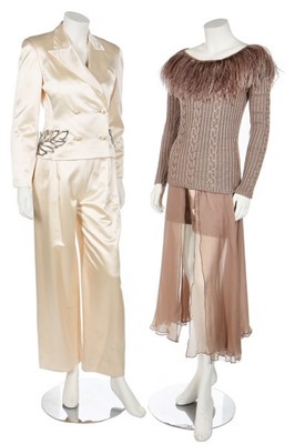 Lot 187 - A good group of Valentino cocktail wear in...