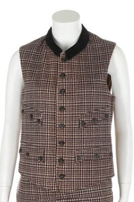Lot 30 - A Costermonger's Sunday-best checked tweed...