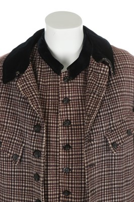 Lot 30 - A Costermonger's Sunday-best checked tweed...