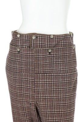 Lot 30 - A Costermonger's Sunday-best checked tweed...