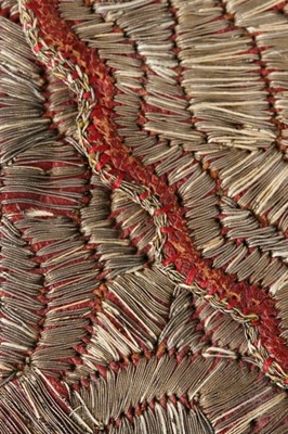 Lot 14 - A gentleman's embroidered morocco leather...