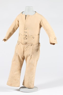 Lot 31 - A rare boy's skeleton suit, circa 1785-95, of...