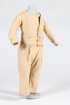 Lot 31 - A rare boy's skeleton suit, circa 1785-95, of...