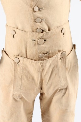 Lot 31 - A rare boy's skeleton suit, circa 1785-95, of...