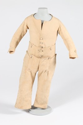 Lot 31 - A rare boy's skeleton suit, circa 1785-95, of...