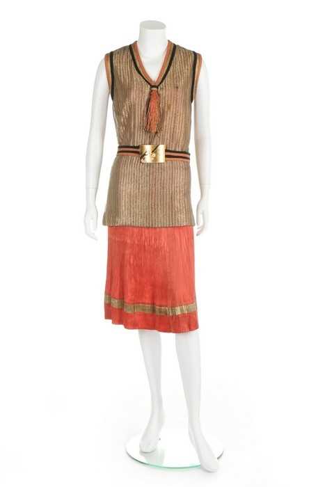 Lot 46 - A rare J. Suzanne Talbot couture chinoiserie...