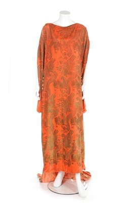 Lot 45 - A Maria Gallenga gothic-stencilled tabard...