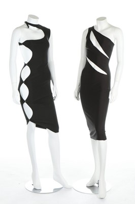 Lot 190 - Three Swanky Modes stretch lycra disco/club...