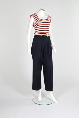 Lot 89 - A rare cruise/beach ensemble, late 1930s,...