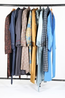 Lot 274 - Ten assorted dressing gowns, 1950s and later,...