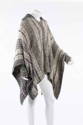 Lot 360 - An early Issey Miyake knitted poncho-style...