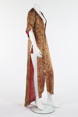 Lot 58 - A rare Madeleine & Madeleine brocaded...
