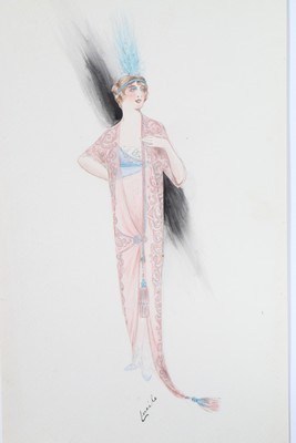 Lot 56 - Lucile studio designs, circa 1911-20,...