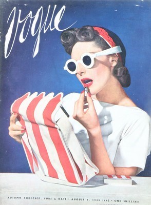 Lot 72 - British Vogue magazines, 1930s, comprising 15...